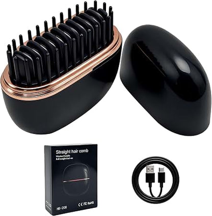 Wireless Hair Straightening Brush